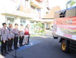 Polresta Banyuwangi Kirim Bantuan Kemanusiaan ke Gaza Palestina