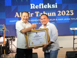 Lapas Banyuwangi Terima Dua Penghargaan dari Kanwil Kemenkumham Jatim, Salah Satunya Terkait Penggagalan Narkoba