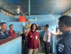 Pastikan Pembinaan dan Pelayanan Berjalan dengan Baik, Marselina Budiningsih Monev Dapur dan Ruang Pembinaan Kemandirian Lapas Banjarmasin