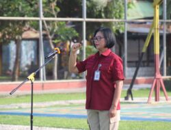 Direktur Pelayanan Tahanan Rehabilitasi, Anak dan Rupbasan Pimpin Apel Pagi di Lapas Banjarmasin