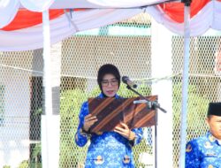 Peringati Hari Ibu, Seluruh Petugas Upacara Lapas Banyuwangi Diisi Oleh Pegawai Perempuan