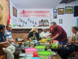 Rumah Kebangsaan Basecamp Karangrejo Gelar Doa dan Potong Tumpeng