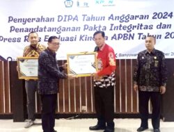 Lapas Banyuwangi Raih Peringkat Kedua Pelaksana Anggaran Terbaik dari KPPN Banyuwangi