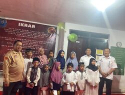 Ketua LRPPN-BI Banyuwangi Berikan Santunan Kepada Anak Yatim Piatu