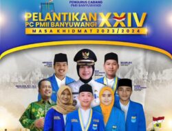Hadiri Pelantikan PMII Banyuwangi, Bupati Ipuk Ajak Tangkal Intoleransi