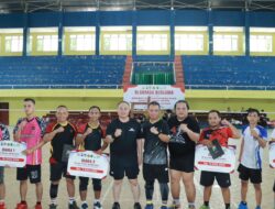 Polresta Banyuwangi Gelar Olahraga Bersama, Badminton Sarana Merajut Harmoni Tingkatkan Sinergitas