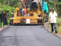 Pembangunan Infrastruktur Jalan salah prioritas Bupati Ipuk Fiestiandani di tahun 2024.