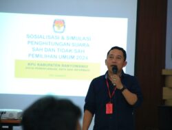 Pastikan Kelancaran Pemilu 2024, KPU Gelar Sosialisasi di Lapas Banyuwangi
