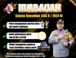 Utamakan Kenyamanan, Polresta Banyuwangi Keluarkan Imbauan Patrol Santun