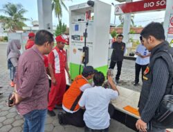 Pastikan Keakuratan Pengisian, Tim Gabungan Sidak SPBU di Banyuwangi