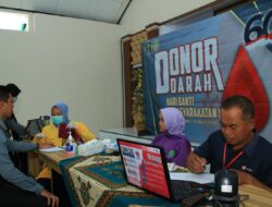 Peringati HBP ke-60, Lapas Banyuwangi Gelar Kegiatan Donor Darah