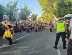 Gelaran Banyuwangi Ethno Carnival 2024 Dijaga 350 Personel Polisi