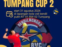 Turnamen Bola Voli Antar RT se-Desa Tumpang Raya Meriahkan Peringatan Kemerdekaan RI ke-79