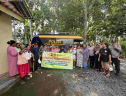 Cooling System; Mobil Sayur Kamtibmas Polresta Banyuwangi, Sosialisasi Pilkada 2024 Sambil Berbagi