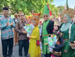 Kreasi Busana Tradisional Nusantara, Warna Kirab Budaya Hari Sumpah Pemuda 2024