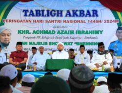 Kiai Azaim Ingatkan Warga Binaan Lapas Banyuwangi untuk Tidak Lupa Bersyukur