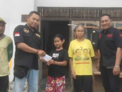 Menyambut Hari Ayah, Laskar Bali Shanti DPC Banyuwangi Terjun Langsung Dalam Giat Sosial