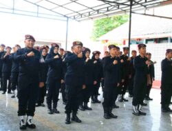 Tingkatkan Kewaspadaan Jelang Nataru, Lapas Banyuwangi Gelar Apel Siaga