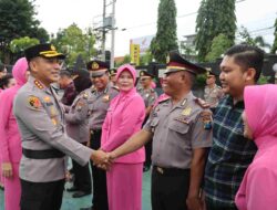 Sebanyak 73 Anggota Polresta Banyuwangi Naik Pangkat