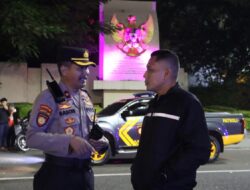 Jaga Kamtibmas Malam Minggu; Polresta Banyuwangi Gelar Patroli Gabungan Skala Besar