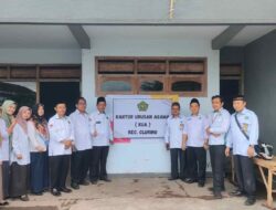 Gedung Baru Dibangun, Kantor KUA Cluring Pindah Sementara