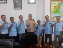 Perkuat ketahanan pangan, GPN 08 Banyuwangi Bersilaturahmi Dengan Kapolresta Banyuwangi