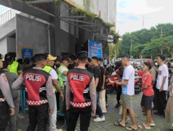 Polresta Banyuwangi Lakukan Pengamanan Ketat Babak 16 Besar Liga 4 PSSI Jatim di Stadion Diponegoro