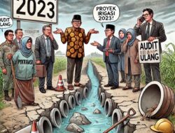 Dana Miliaran, Hasil Mengecewakan! LITERASI Desak Audit Proyek Irigasi Ambrol di Banyuwangi