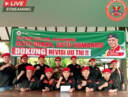 PERNYATAAN SIKAP DPC GRIB JAYA KAB. BANYUWANGI MENDUKUNG RUU TNI