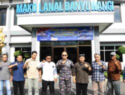 Bersih Narkoba! Danlanal Banyuwangi Dukung Program P4GN di Wilayah Pesisir