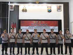 Berlangsung Khidmat dan Lancar; Kapolresta Banyuwangi pimpin Serah terima jabatan Kabag, Kasat dan Kapolsek Jajaran