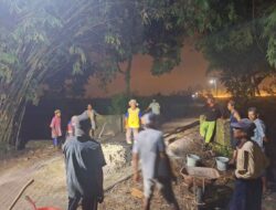 Warga Dusun Kaliboyo “Menggila”, Malam Ini Jembatan Penghubung Dua Dusun Jadi Sasaran