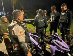 Bubarkan Aksi Balap Liar; Patroli Perintis Presisi Polresta Banyuwangi untuk jaga keamanan dan Ketertiban Masyarakat