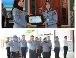 Lapas Banyuwangi Kembali Berikan Penghargaan Pegawai Teladan Periode Januari-Maret