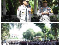 Kapolresta Banyuwangi Pimpin Apel Pengamanan Aksi May Day 2025: Utamakan Pendekatan Humanis
