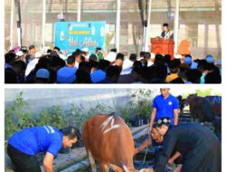 Hari Raya Idul Adha, Warga Binaan Lapas Banyuwangi Laksanakan Sholat Id dan Pemotongan Hewan Qurban