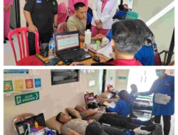 Peringati Hari Bhayangkara ke-79, Polresta Banyuwangi Gelar Donor Darah hingga Vaksin Influenza