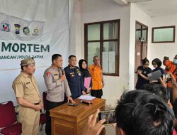 Kapolresta Banyuwangi bersama Tim Gabungan merilis hasil Identifikasi 2 Jenazah Korban KMP Tunu Pratama Jaya