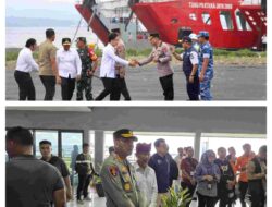 Polresta Banyuwangi Siagakan Personil dalam Kunker Wapres Gibran di Banyuwangi, Tinjau Penanganan Laka Laut KMP Tunu Pratama Jaya