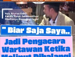 Agus Flores Siap Gugat Pejabat yang halangi Wartawan Meliput, Tuntutan Ganti Rugi Rp500 Juta Sesuai UU Pers