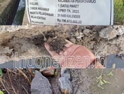 Aroma Korupsi di Balik Proyek “Irigasi Bubur” Ngadirejo, LITERASI Desak APH Turun Tangan!