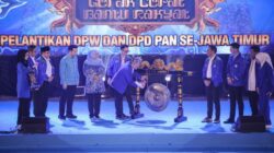 Pengurus DPW PAN Jatim Dan DPD PAN Banyuwangi Dilantik, Target Menang Tiga Besar Pemilu Mendatang