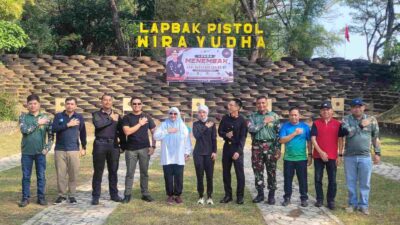 Sinergitas Tanpa Sekat: Pemimpin Kediri Raya Gelar Lomba Menembak Eksekutif di Hari Bhayangkara ke-80