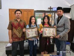 Ketum Fast Respon Counter Polri Apresiasi Dua Srikandi Banyuwangi Peraih Prestasi Musik Internasional di SMPK Santo Yusup