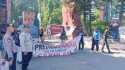 Usut Tuntas Dugaan Pencabulan Oknum Guru, Aliansi Pemuda Bersatu Gelar Aksi Damai di Cabdin Pendidikan Kediri
