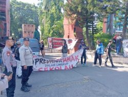 Usut Tuntas Dugaan Pencabulan Oknum Guru, Aliansi Pemuda Bersatu Gelar Aksi Damai di Cabdin Pendidikan Kediri